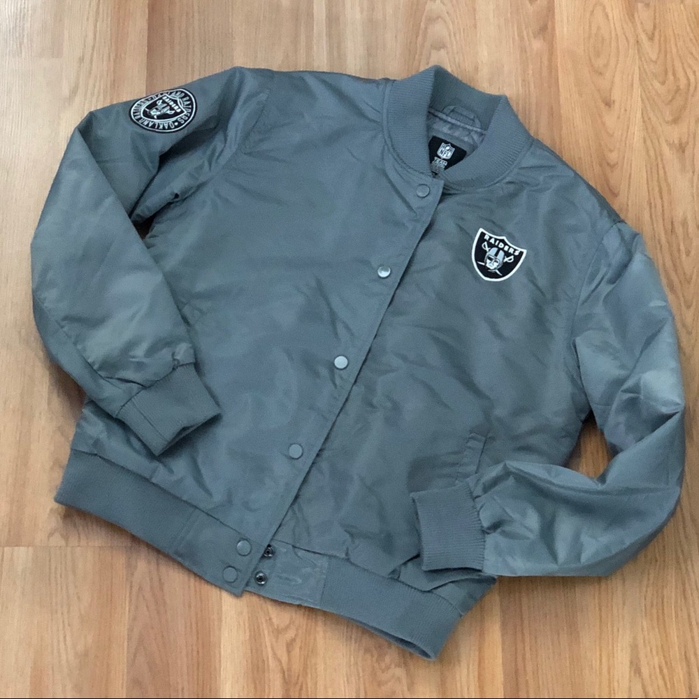 Raiders puffer jacket